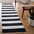 thumbnail image 2 of Safavieh Montauk Black Contemporary Rug - Runner 2'3" x 9', 2 of 5