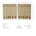 thumbnail image 3 of VHC Brands, Abilene, Cotton, L24xW36, Star, Tier Set of 2, Tan, 3 of 5