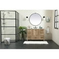 thumbnail image 6 of Elegant Decor Soma 48" MDF Single Bathroom Vanity with Backsplash in Natural Oak, 6 of 8