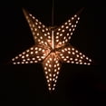 thumbnail image 2 of Hologram Silver Paper Star Lantern with 12 Foot Power Cord Included by Hometown Evolution, 2 of 4