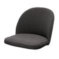 thumbnail image 1 of Funda para sil de comedor sin brazos de poliéster, funda para respaldo semicírculo extraíble y , protector de muebles - Gris SM SunniMix funda elástica, 1 of 8