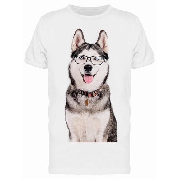 Smart Siberian Husky Tee Men's -Image by Shutterstock Men's T-shirt