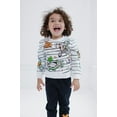 thumbnail image 2 of Disney Mickey Mouse Goofy Donald Duck Halloween Fleece Sweatshirt and Jogger Pants Outfit Set Toddler to Big Kid, 2 of 5