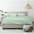 thumbnail image 3 of Noble Linens 4 Piece Pattern Microfiber Bed Sheets Set, Jade Urban Arrows, California King, 3 of 12