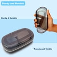 thumbnail image 5 of Solid Shampoo Bar Holder, Large Bar Soap Holder, Travel Soap Container, Soap Box with Draining Layer, Soap Case for Bathroom, Traveling, Gym, Camping (Black Style-1-Large), 5 of 14