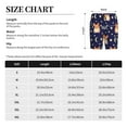 thumbnail image 4 of Kdxio Corgi Lying With Moons And Stars Print Mens Sleep Shorts Bottoms Soft Comfy Pajama Wear Pants with Drawstring Pockets, 4 of 7