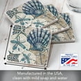 thumbnail image 7 of Thirstystone "Tide Pool Shells" 4-Pack Tumbled Tile Coasters, 7 of 7
