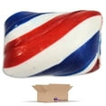 thumbnail image 3 of Red, Blue, & White Cylinder Shaped Mint Candy Twists, 5lb., 3 of 5