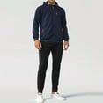 thumbnail image 3 of Ohufall Men's Tracksuits Set 2 Piece Athletic Full Zip Hooded Track Suits Workout Jogging Sweatsuit Sets for Men, 3 of 5