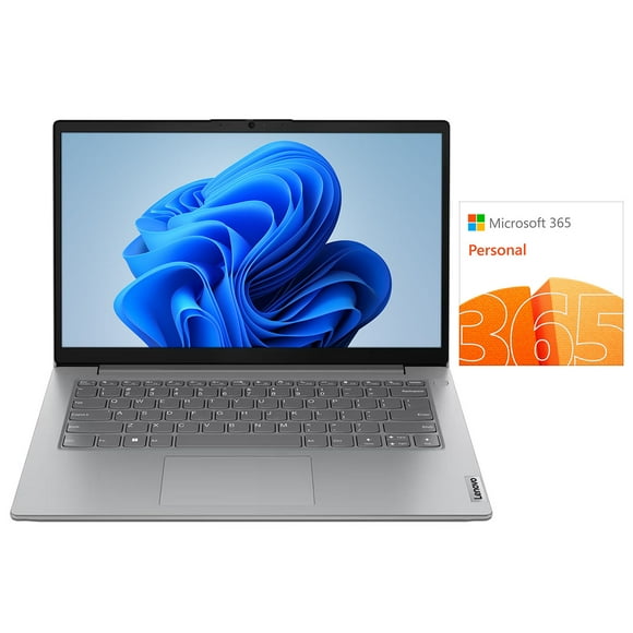 Laptop Lenovo V14 G4: AMD Ryzen 3 7320U , RAM 16GB, SSD 512GB, Pantalla 14", W11H, Incluye Microsoft Office 365 personal