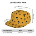 thumbnail image 6 of Balery Baseball Cap Flat Bill Hats for Men Adjustable Size for Running Workouts and Outdoor Activities All Seasons Dad Hat(Cute Dog ), 6 of 9