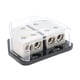 thumbnail image 3 of Bloque de distribución de energía para altavoces, divisor de potencia para vehículos recreativos, barcos y automóviles. Negro, 3 of 9