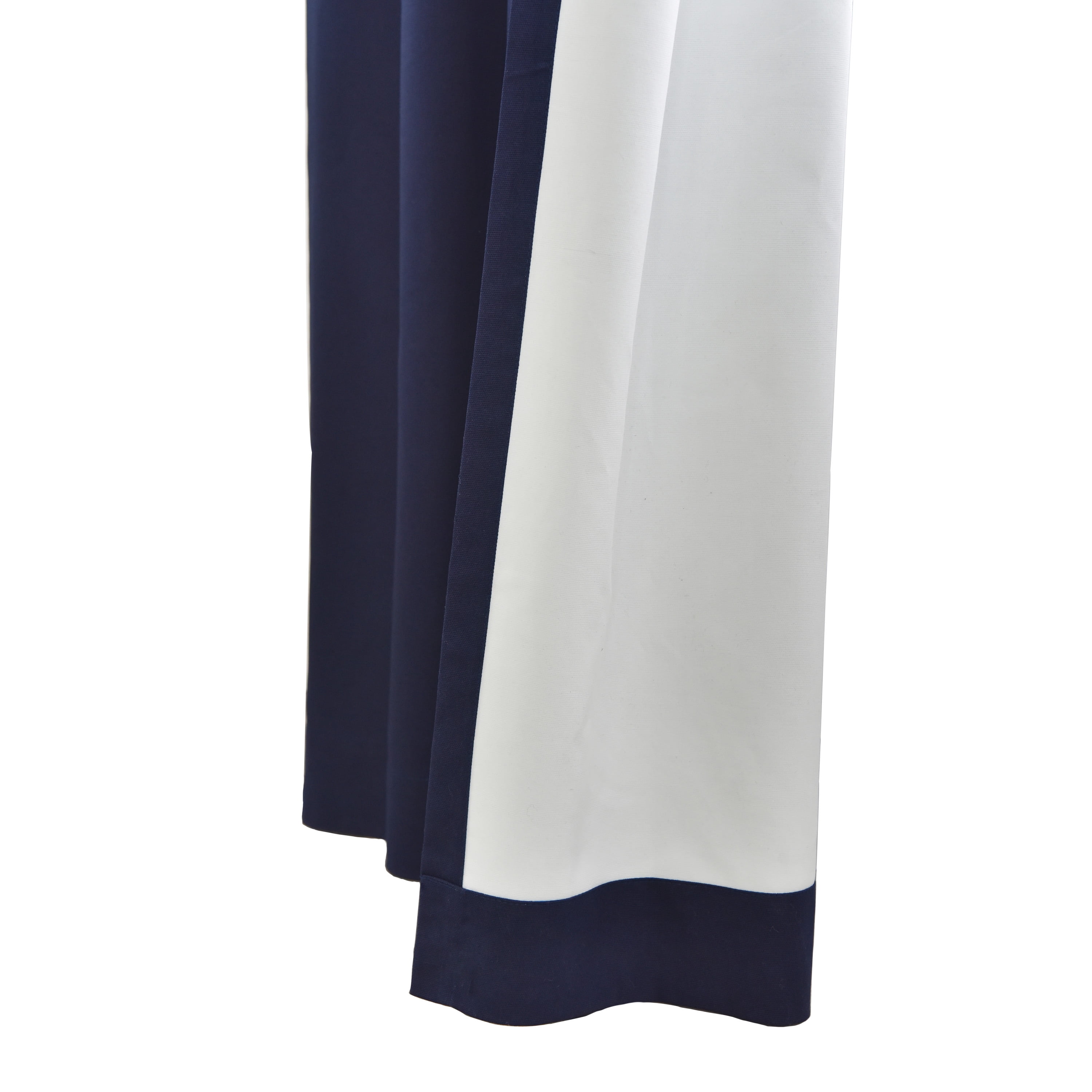 Winmate Insulated Cotton Tab Top Curtain Panel - Pair each 40" x 72" in Navy