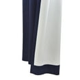 thumbnail image 4 of Winmate Insulated Cotton Tab Top Curtain Panel - Pair each 40" x 54" in Navy, 4 of 5