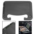 thumbnail image 5 of Portable Car Steering Wheel Desk Table Steering Wheel Tray Eating Laptop Stand Table Holder Fits Most Vehicles Steering Wheels for Travels (Black), 5 of 14