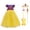 Dress A Accessory, variant on ICHTHYOSAUR Girls Blue Princess Costume Upgrade Deluxe Off-shoulder Dress for Birthday Halloween Cosplay