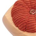 thumbnail image 3 of Pin Cushion Kit Cute Pumpkin Shape Pin Cushion Wooden Base with Finger Ring Pincushions Sewing Pins for DIY Crafts Orange Red, 3 of 3