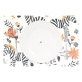thumbnail image 2 of Cute Zebras and Flowers 12×18 inch Placemats Heat Resistant Washable Foldable Rectangular Placemats Set Decoration Indoor Outdoor for Kitchen Dining Table 4PCs, 2 of 8