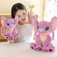 thumbnail image 5 of Cute Cartoon Lilo Stitch Plush Toy Angel Stuffed Animal Doll For Kids Gift, 5 of 5
