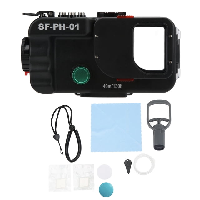 Diving Phone Case, Wear Resistance Diving Phone Protective Shell Light Transmission For Smartphone For Underwater