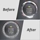 thumbnail image 2 of Car Bling Ring Crystal Car Stickers Rings Womens Car Decals,2pcs Push Start Button Bling Ignition Ring Sticker,bling Car Interior Accessory Fo, 2 of 5