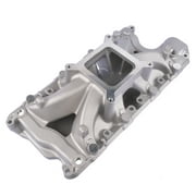 GELUOXI Aluminum High Rise Single Plane Intake Manifold Replacement for Ford 302 5.0L Small Block