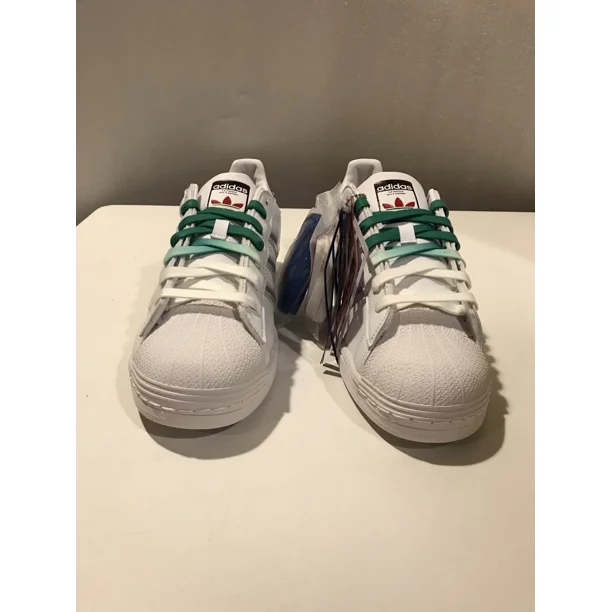 New! Ad-id-as Superstar Interchangeable Stripes & Laces Men's Size: 10.5