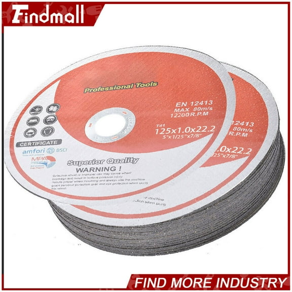 findmall 50Pcs 4" Cut Off Wheel - Metal & Stainless Steel Thin Cutting Discs New