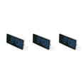 thumbnail image 4 of Reloj Despertador Digital LED Bearachild Snooze Pantalla Temperatura Azul 3Conjunto, 4 of 6