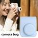 thumbnail image 5 of Bolsa de cámara portátil Bolsa protectora de cuero PU para Fujifilm Mini12 (Azul) Tmvgtek Para estrenar, 5 of 6