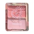 thumbnail image 1 of 2 Color Liquid Blush Cream & Highlight Contour Makeup Palette, Silky Smooth Long-Lasting Formula for Rosy Complexion, Botanical Extract, Gentle Matte Finish, 1 of 8