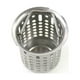 thumbnail image 5 of Tapas de filtro de acero inoxidable, escurridor de fregadero de alcantarillado engrosado, tapón de basura, cesta de malla filtrante con asa para el hogar, la cocina y el baño (plateado), 5 of 7