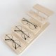 thumbnail image 1 of Soporte de exhibición de gafas de madera para el hogar, soporte organizador de joyería 5 capas Cola Soporte de pantalla, 1 of 8