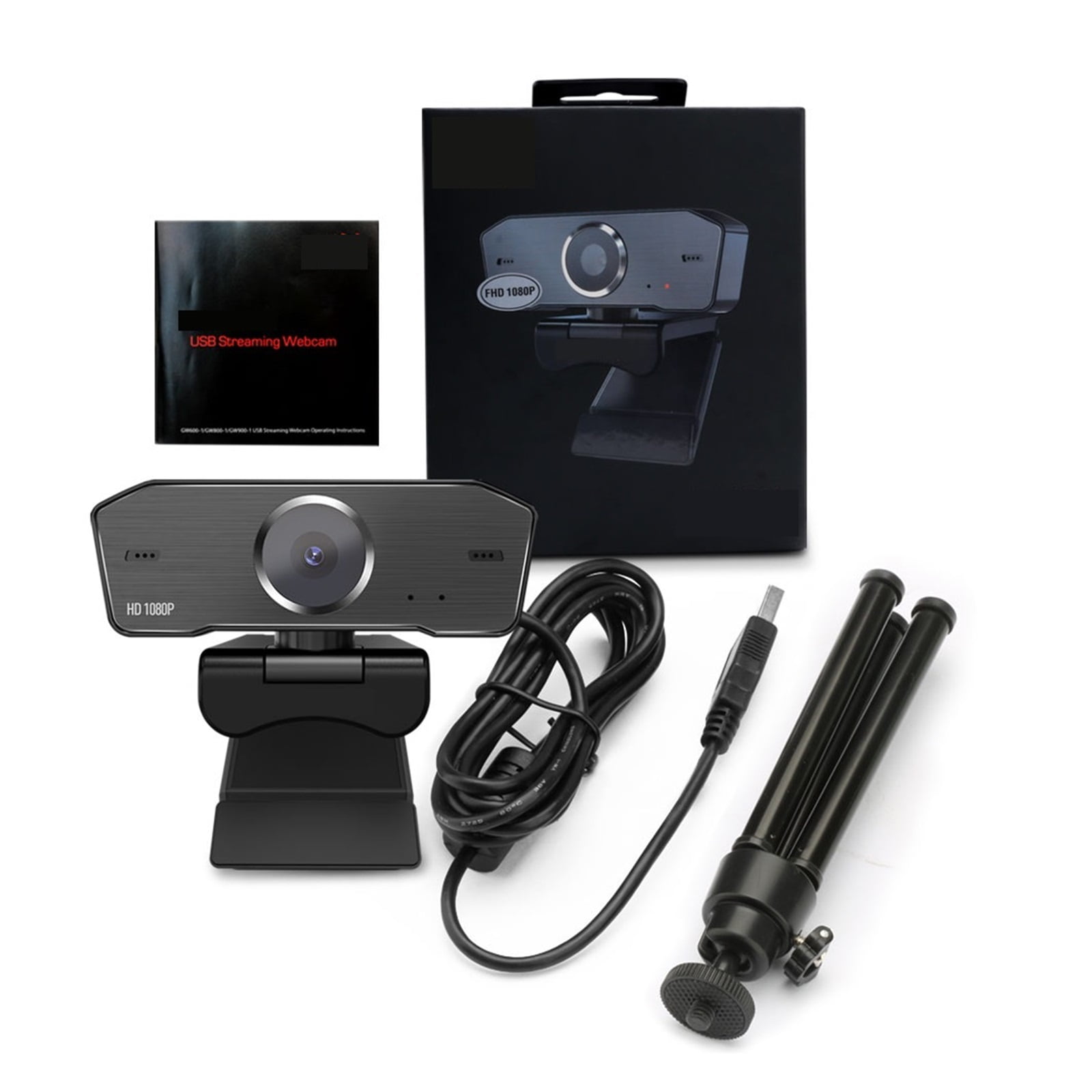 Webcam USB HD Webcam Built-in Microphone Smart 1920 X 1080P 30fps Web Cam Camera For Desktop Laptops PC Game For Conferencing ,HD Video