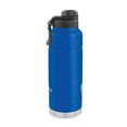 thumbnail image 4 of Bubba Trailblazer 40 oz Very Berry Blue and Black Stainless Steel Water Bottle with Wide Mouth Lid, 4 of 9