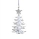 thumbnail image 2 of Fiudx Ofertas y liquidaciones Árbol de Navidad, decoración de hierro, adornos de copos de nieve, colgantes, decoración de escenas de ambiente navideño, 2 of 6