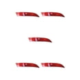 thumbnail image 2 of Youkk 1/2/3/5 For E70 2011-2013 Car Rear Right Left Bumper Reflector Lens Light Red No.02 5PCS, 2 of 3