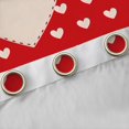 thumbnail image 4 of Manfei Love Heart Print Girl Black Out Curtains,Happy Valentine's Day Curtains Pack of 2 (42x63 Each),Romantic Lover Couple Bedroom Curtains,Microfiber Bedroom Decor, 4 of 6