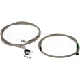 thumbnail image 1 of Dorman Fuel Line 819-814 OE Solutions; OE Replacement; 61 Inch/79 Inch Overall Length; 13 Millimeter/11 Millimeter Outer Diameter; Black; Stainless Steel, 1 of 8