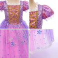 thumbnail image 4 of Princess Dresses for Girls Birthday Party Cosplay Purple Dress, 4 of 7