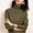 Blackish Green, variant on Women'S Turtleneck Sweaters Long Sleeve Knitted Pullover Warm Cozy Tops Classic-Fit Lightweight Chunky Knitted Basic Jumper Top 2025 Fall Work Outfits Thermal Underwear Tops Blackish Green 3XL