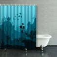 thumbnail image 1 of ABPHQTO Cortinas de ducha Ocean Cortina de baño 150x180 cm, 1 of 1