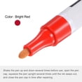 thumbnail image 4 of Uxcell Wood Furniture Markers Touch Up for Scratches Floor Carpenters Tables Desks, Bright Red, 4 of 6