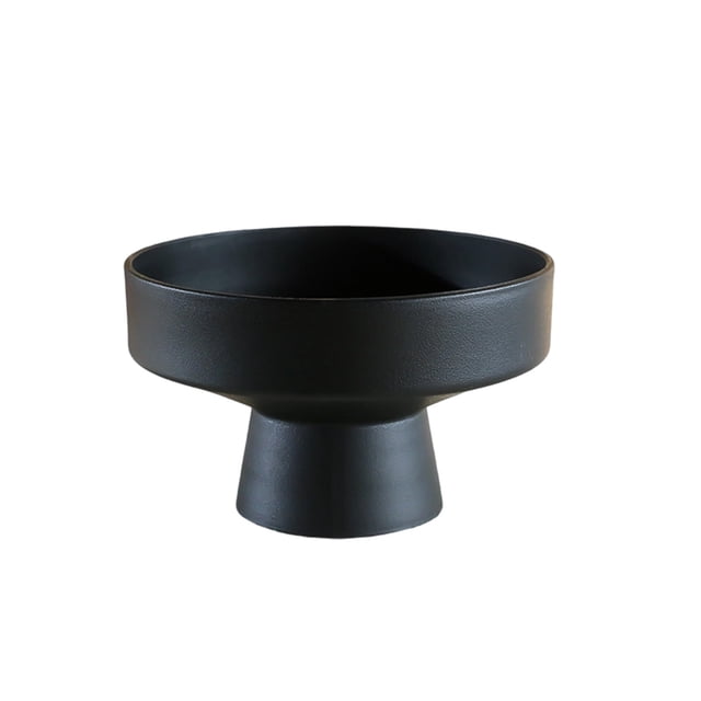SLYNSHome Large Fruit Bowl Decorative Bowl for Kitchen Counter Modern Pedestal Bowl for Home Decor Chic Key Holder for Entry Table
