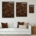 thumbnail image 4 of Designart "Roasted Coffee Beans A Food Portrait II" Food & Beverage Print on Natural Pine Wood, 4 of 5