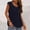 Navy tank tops, variant on Pimelu Tank Top for Women Womens Tank Tops Summer Breathable Soft Cotton Linen Button Down Sleeveless Shirts Casual Solid Crewneck Ladies Plus Size Blouses Vest Womens Tank Tops Summer