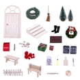 thumbnail image 3 of 27Pcs Tiny Fairy Wooden Doors Kids Toy Christmas Miniature Decorations for Model, 3 of 8