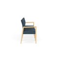 thumbnail image 3 of Pemberly Row Waiting Reception 4 Seat Tandem Seating No Center Arms in Blue, 3 of 5