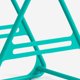 thumbnail image 4 of Perchero de almacenamiento de polipropileno triangular con diseño redondeado, organizador multifuncional, color verde, 4 of 5