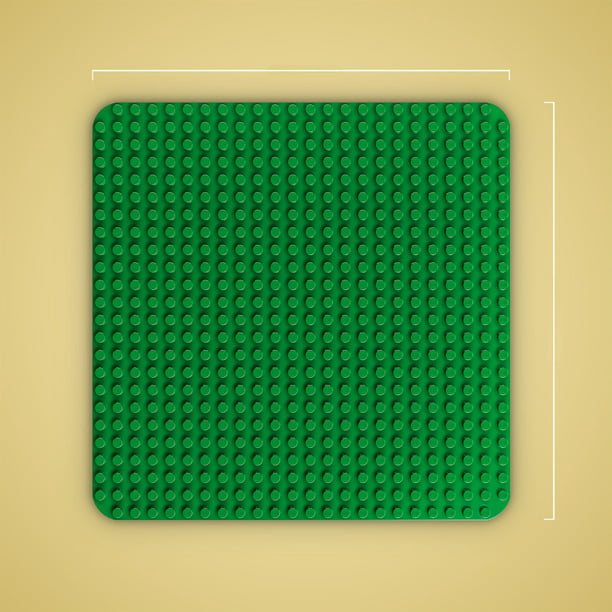 Cava extraño lección LEGO DUPLO Green Building Base Plate 10980, Construction Toy for Toddlers  and Kids, Build and Display Board - Walmart.com